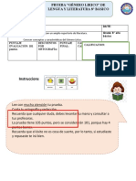 Prueba de Los Estudiantes Género Lirico 8 Básico Ultra Final