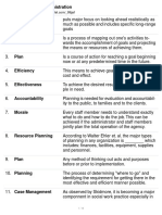 Table Concepts Administration