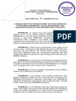 Resolution No. 02, Series of 2021, A Resolution On The Recovery of Pass-Through Taxes (Real Property, Local Franchise and Business Tax) of The Distribution Utilities