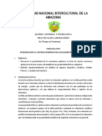 Practica 3. Introducción Al Sistema Periódico.