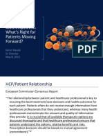 Plenary 05 - Biotherapeutics - What S Right For Patients Moving Forward by Ms. Karen M. Hauda1