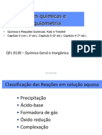 Reações Químicas e Estequiometria QFL0130 2020