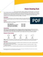 Clock Drawing Task Instructions