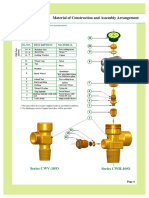 Material of Construction and Assembly Arrangement: SL - NO. Description Material