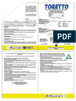 Toretto X Hoja Informativa - Itagro