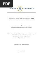 Model Risk in Stochastic DICE Models