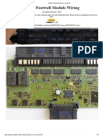 BMW FRMFA Footwell Module Connections