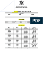 23-24 Boys Basketball - Mjhs Athletic Practices and Schedule