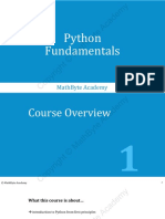 Python Fundamentals