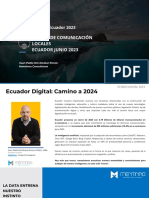 Mentinno Estado Digital Ecuador Parte 4 - Medios de Comunicación Locales 2023