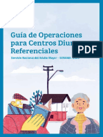 Guia de Operaciones para Centros Diurnos Referenciales - SENAMA