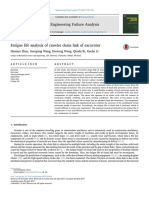 11 - Fatigue Life Analysis of Crawler Chain Link of Excavator (2017-China)