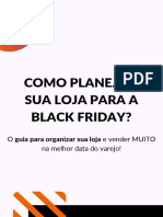 Planejamento Black Friday