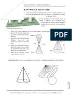 Desarrollo de Superficies, Conos, Cilindros, Codos e Intersecciones