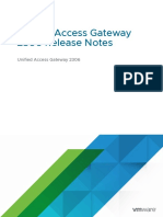 Unified Access Gateway 2306 Release Notes