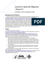 Episodic Migraine Surveillance Report 3