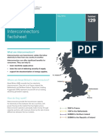 Electricity Interconnectors Factsheet