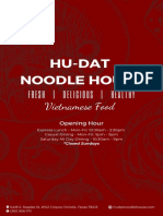 Hu-Dat Menu