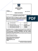 RFP For Establishment of PMU