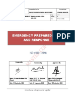 UTMOSHE P0820 Emergency Preparedness and Response 15.9.2022