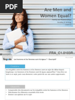 FRA C1.0103R Are Men and Women Equal