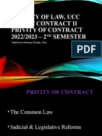 Privity of Contract