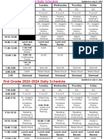 2023-2024 k-5 Daily Schedules Updated