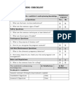 AP Swine ORAL-QUESTIONING-CHECKLIST