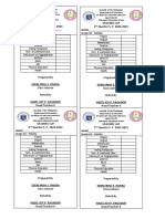 Grade Slip Template