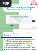 3-Approach To Epigastric Pain