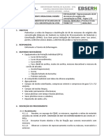 Pop 045 - Reprocessamento de Kit de Máscara de Oxigênio Alta Concentração Na Cpme