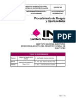 Procedimiento de Riesgos y Oportunidades