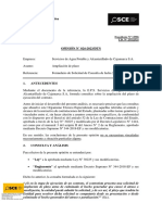 2023-024 - No Se Puede Solicitar Amp. Plazo Antes de Finalizado La Causal