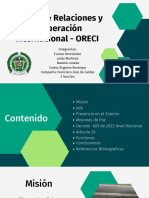 Oficina de Relaciones y Cooperación Internacional - ORECI