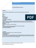 Ficha Técnica CARBOMER CAS 903