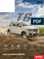 JAC t6 Especificaciones