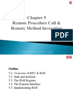 Chapter 5 Remote Procedure Call - and - Remote Method Invocation