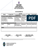 Ipcrf Development Plan Damiray, Diana