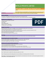 Revised SOP For Tinning