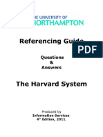 Referencing Guide: Questions & Answers