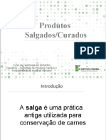 Tecnologia de Produtos Salgados Curados