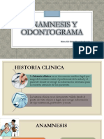 Anamnesis y Odontograma