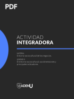 AI - Entorno Sociocultural de Los Negocios - U3