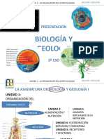 3 ESO - Unidad 1 - Organizacion Del Cuerpo Humano