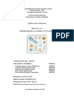 Práctica N°5 Propiedades de La Materia Viva Difusión y Osmosis