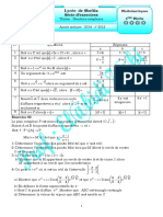 Lycée de Sbeïtla Série D'exercices: Z 2z 13 6i 3 4i Z 3