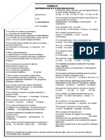 QCM 23 Chimie