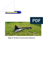 MIG-31 Firefox Construciton Manual