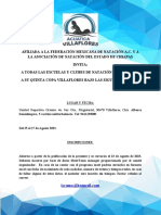 Convocatoria 2023 VILLAFLORES Propuesta