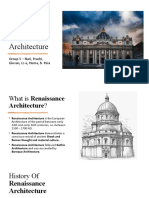 Renaissance Architecture 2